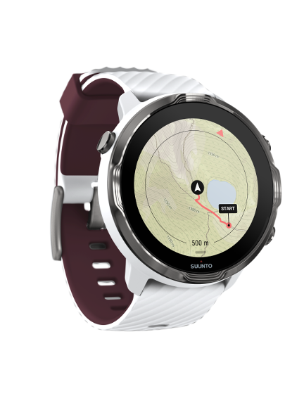 SUUNTO 7 WHITE BURGUNDY